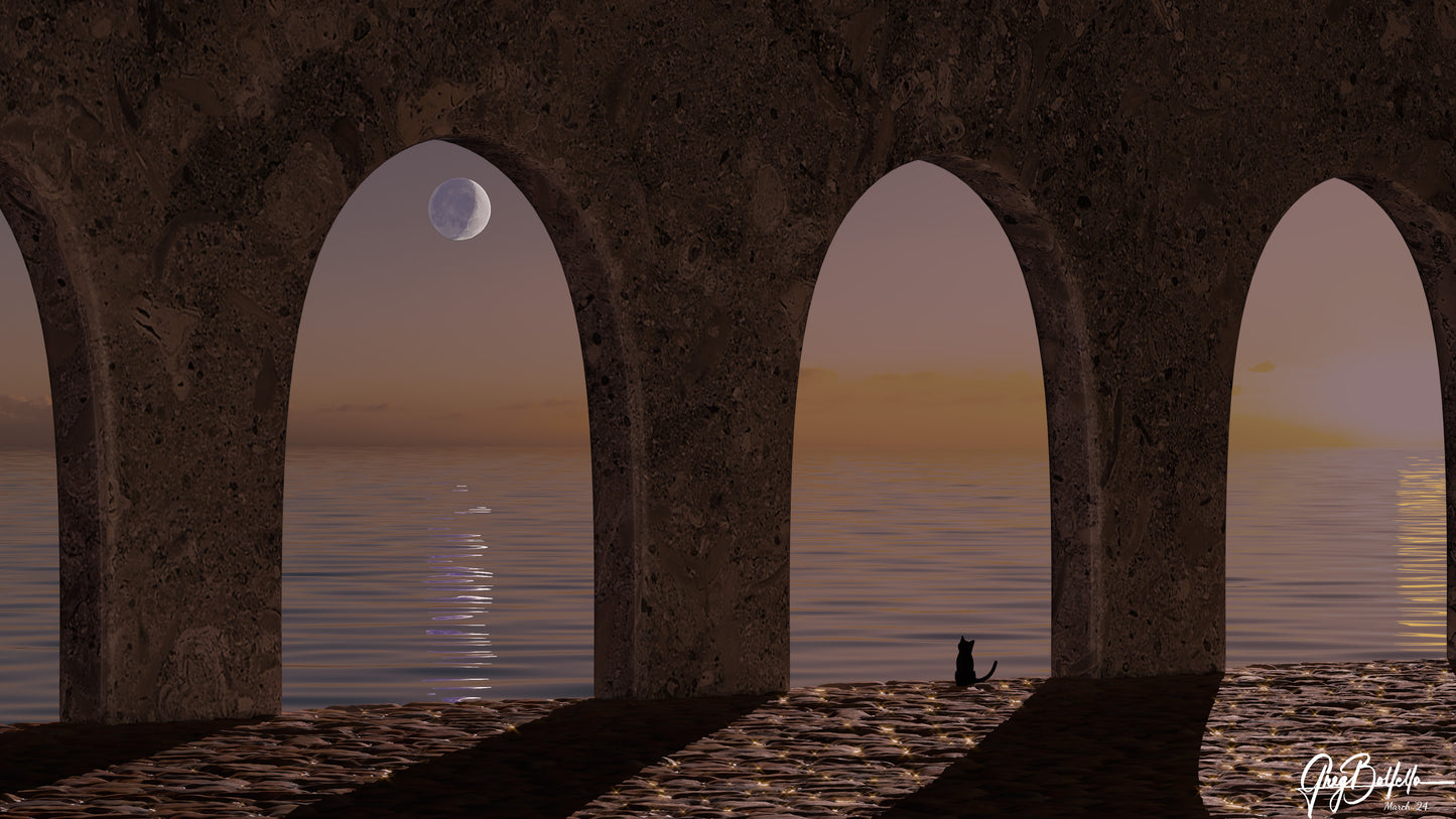3D Art: "Tranquility" (Print)