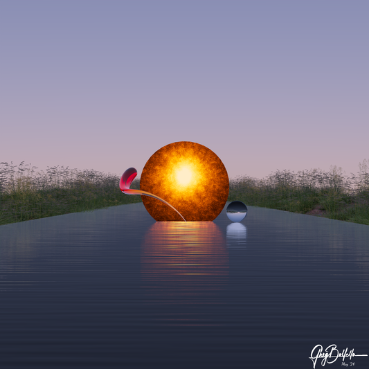 3D Art: "There" (Print)