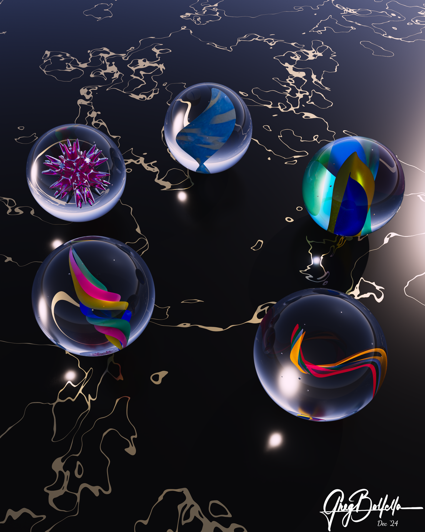 3D Art: "Serenity" (Print)